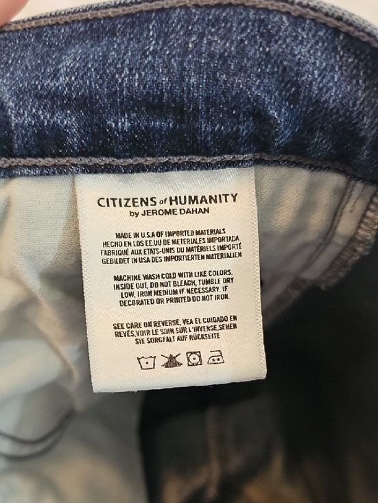 Citizens Of Humanity Fleetwood Crop High Rise Flare Jeans Womens 29 - Picture 10 of 11